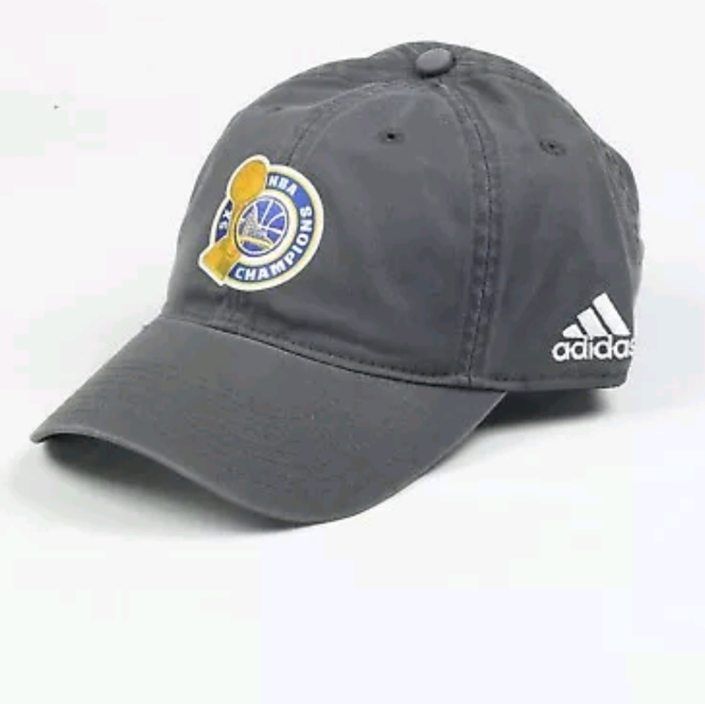 Adidas Golden State Warriors 2017 NBA Championships Team Locker Room Gray Hat